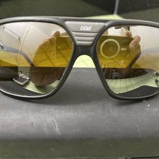 Vintage Cebe Special Sport 2000 France Amber Lens With Bi-gradient Mirror Finish