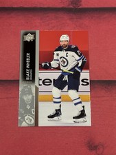 2021-22 Upper Deck Series 1 Blake Wheeler #198 Winnipeg Jets (U)