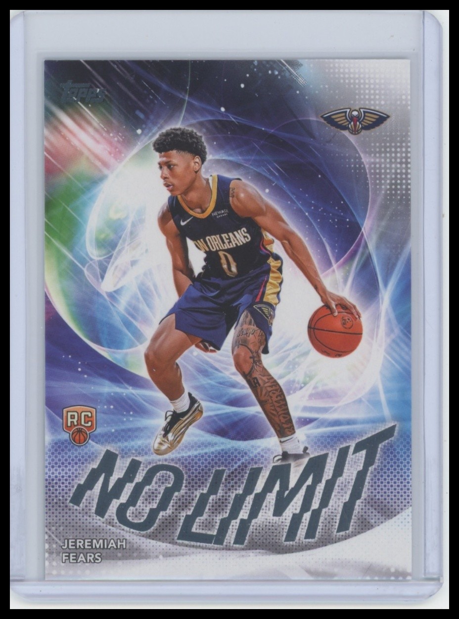 2025-26 Topps #NL-7 Jeremiah Fears No Limit