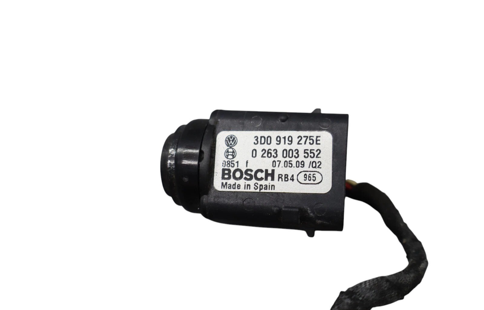 03-12 Bentley Continental GTC Front or Rear Bumper Parking Sensor PDC Black Oem
