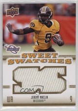 2010 Upper Deck NCAA Sweet Spot Sweet Swatches Jeremy Maclin #SSW-36 un2