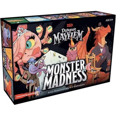 Share Dungeon Mayhem Board Game Cards Monster Madness Card English Toy Gift