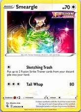 Pokemon TCG Smeargle SWSH08: Fusion Strike 209/264 SWSH08 NM