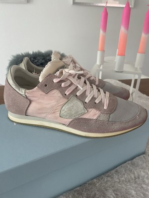 Sneaker Philippe Model Tropez Rosa  Silber Gr.39