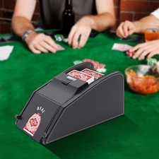 Mélangeur de cartes automatique 1-2 jeux de chaussures de poker machine à mélanger les cartes de poker