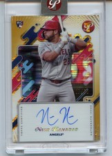2025 Topps Pristine Niko Kavadas RC Encased Pristine Gold Refractor /50