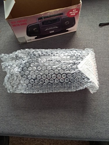 Original Vintage Lifelong Baby Boom Box AM/FM Portable Mini Radio 2225 ...