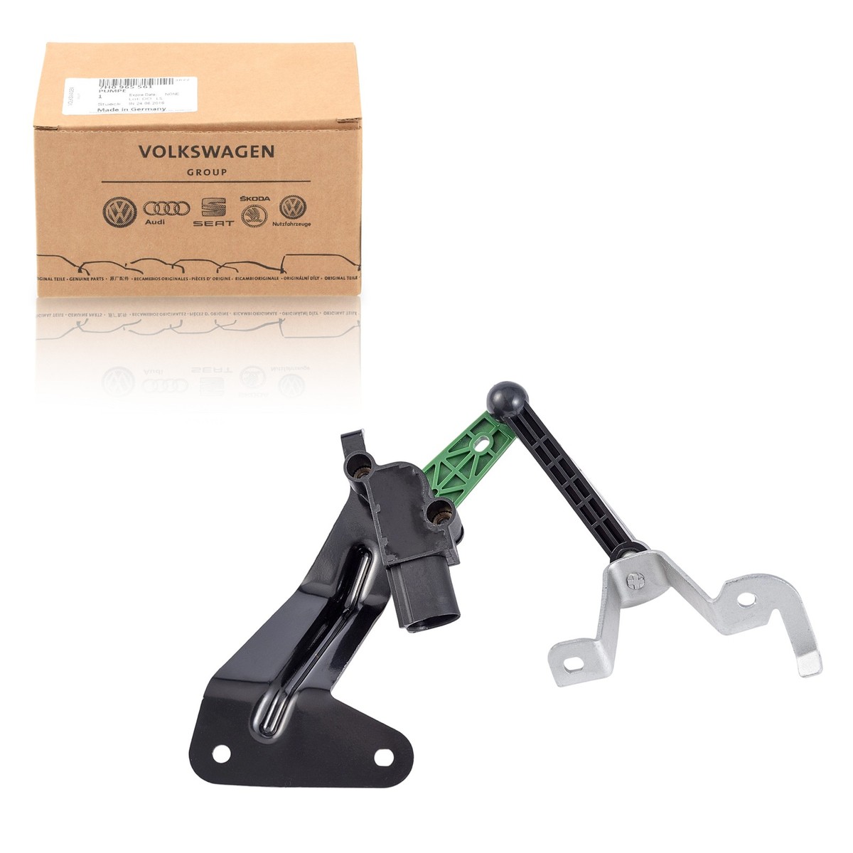 OEM Rear Left Suspension Height Level Sensor 3QG512521 For VW