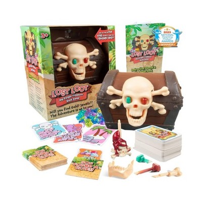 SCS Direct Board Game Lost Loot - DIY Pirate Scavenger Hunt Game Box NM
