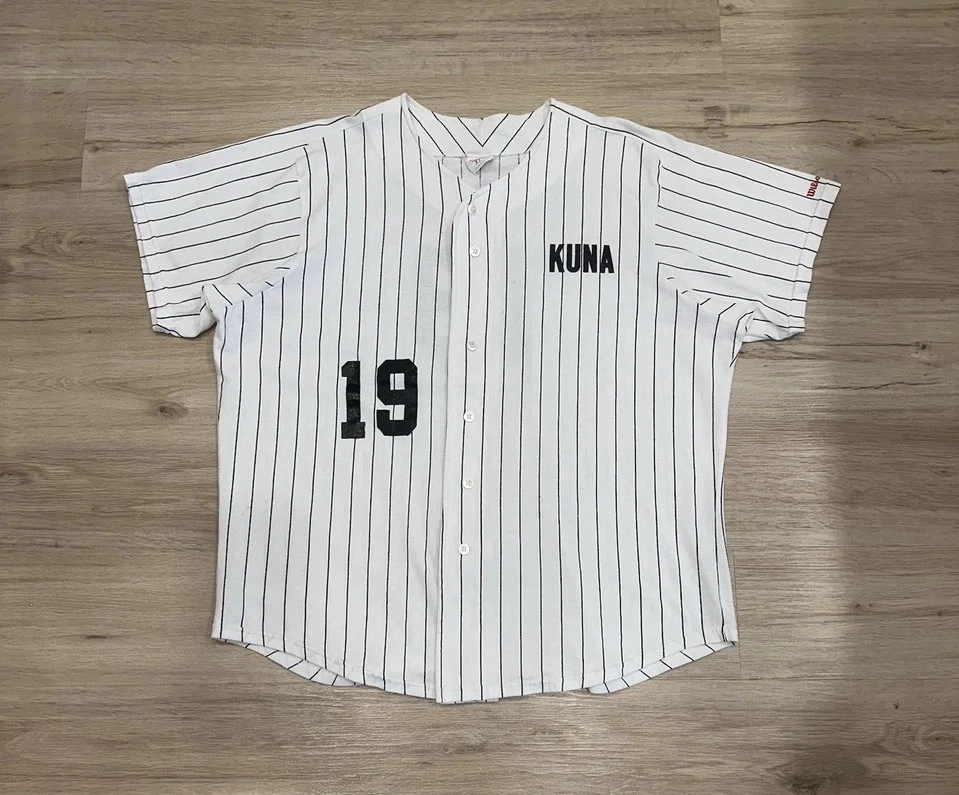 Grand Maillot De Baseball Wilson PawSox Pour Homme, Blanc Taille L, état Correct