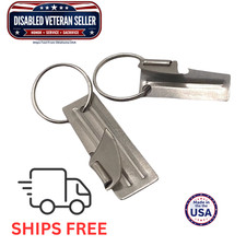 4 Pieces P38 and P51 Can Openers with Key Rings  Military Issue FREE SHIPPING