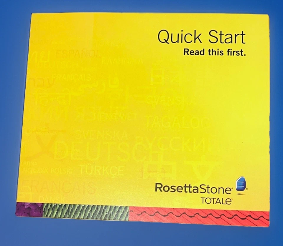 Rosetta Stone TURKCE Turkish Level 1 Version 4 CDs Preowned No Headset Preowned - Image 3 of 4