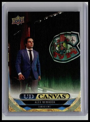 2024-25 Upper Deck #C128 Alex Newhook UD Canvas