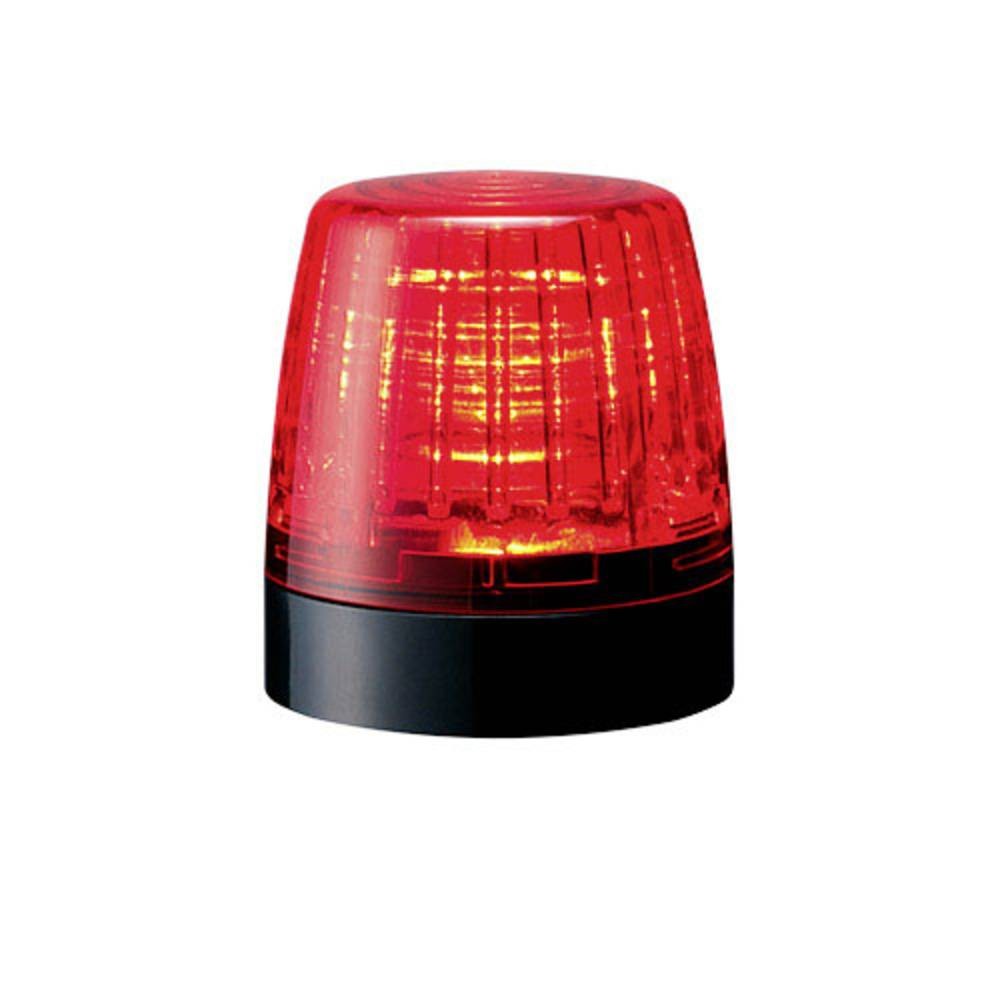 Avertisseur optique NE-24A-R avec LED rouge permanente 24V haute visibilité IP65