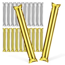  24 Pcs Cheering Accessories Inflatable Rod Cheerleading Balloon Sticks