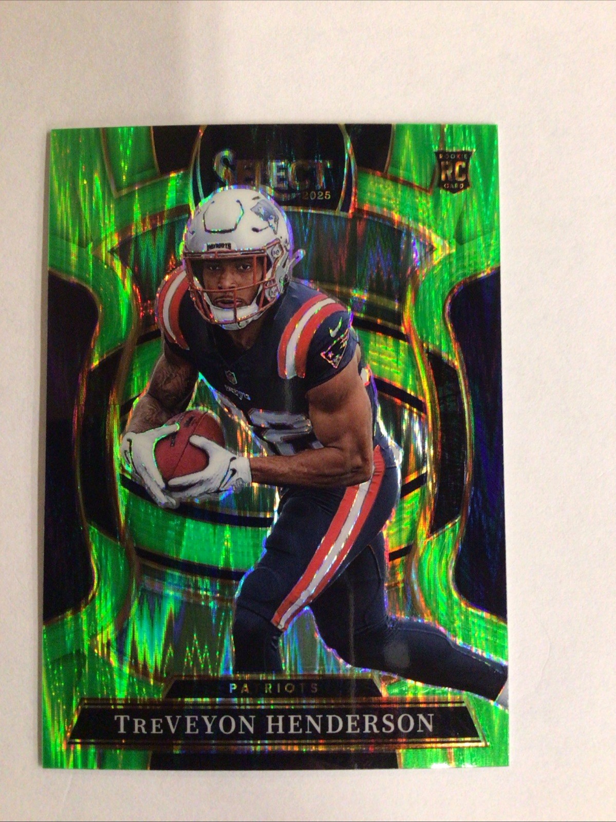2025 Panini Select - Concourse TreVeyon Henderson #78 Neon Green Shock /699