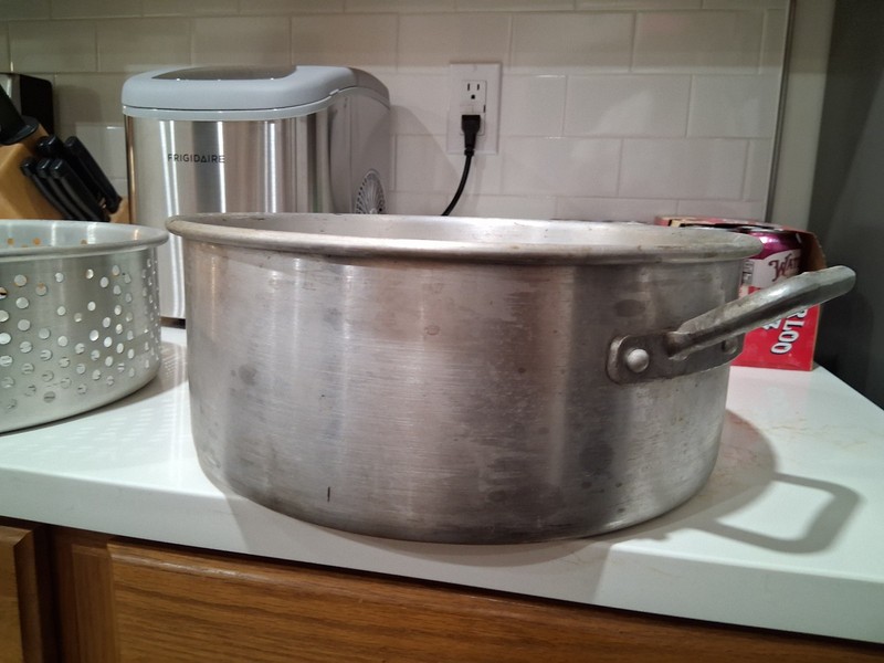 Aluminum Cooking Pot Deep Fryer with Basket Masterbuilt BBQ Boil Steam – 10QT