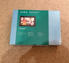 Nuevo marco de fotos digital Aura Carver grava 10,1