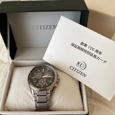 CITIZEN BL5530-57L 100th Anniversary Men's Watch Used from Japan