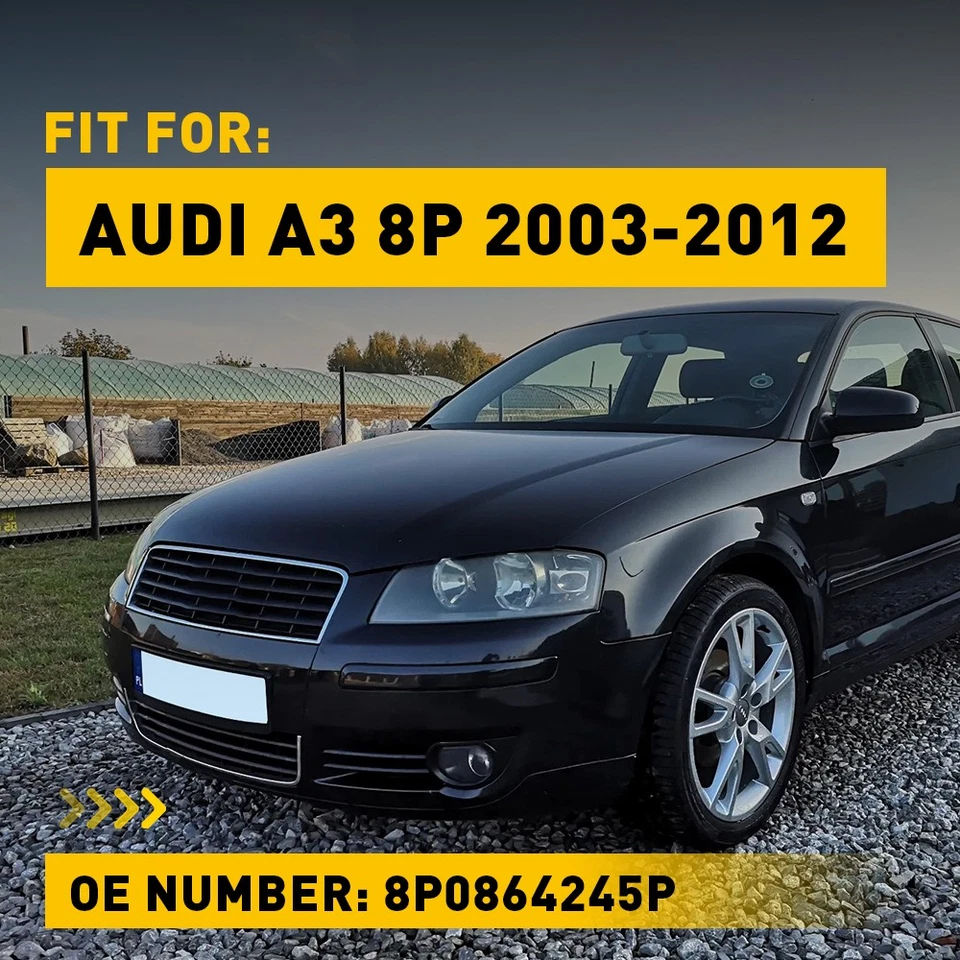 Cubierta tapa reposabrazos consola central delantera cuero beige H para Audi A3 8P 2003-2012 Foto 2 de 4