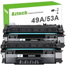 2XXL Toner Kompatibel für HP 49A Q5949A LaserJet 1320nw P2015  P2014n P2015dn