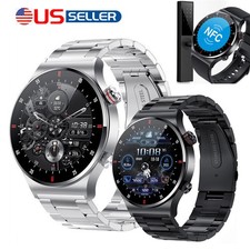 Smart Watch Men Waterproof Smartwatch Bluetooth for iPhone Android Samsung -2025