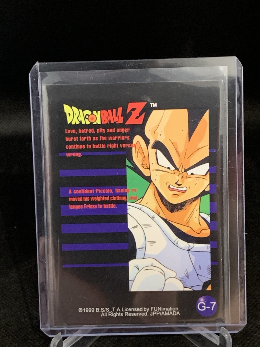 ドラゴンボール　アマダ　719 新生ピッコロ　No.257 デジタルホロ Dragon Ball Z TCG Piccolo Gold HOLO FOIL G-7 1999 Artbox JPP/AMADA