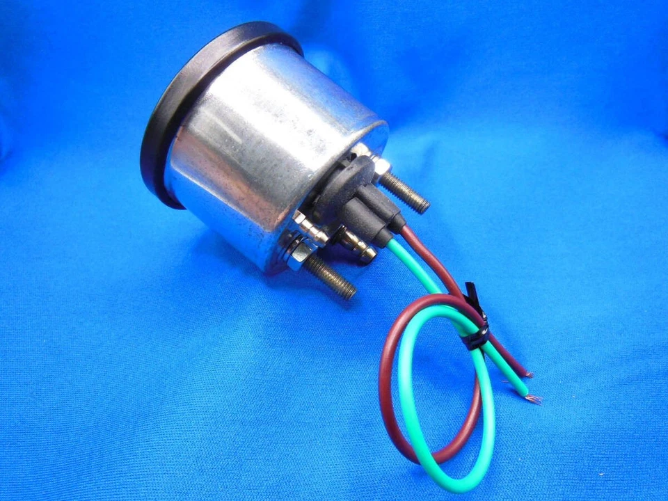 Rare BLITZ 52mm Mechanical Vacuum Gauge Black LED Illumination Tested Meter - Изображение 3 из 4