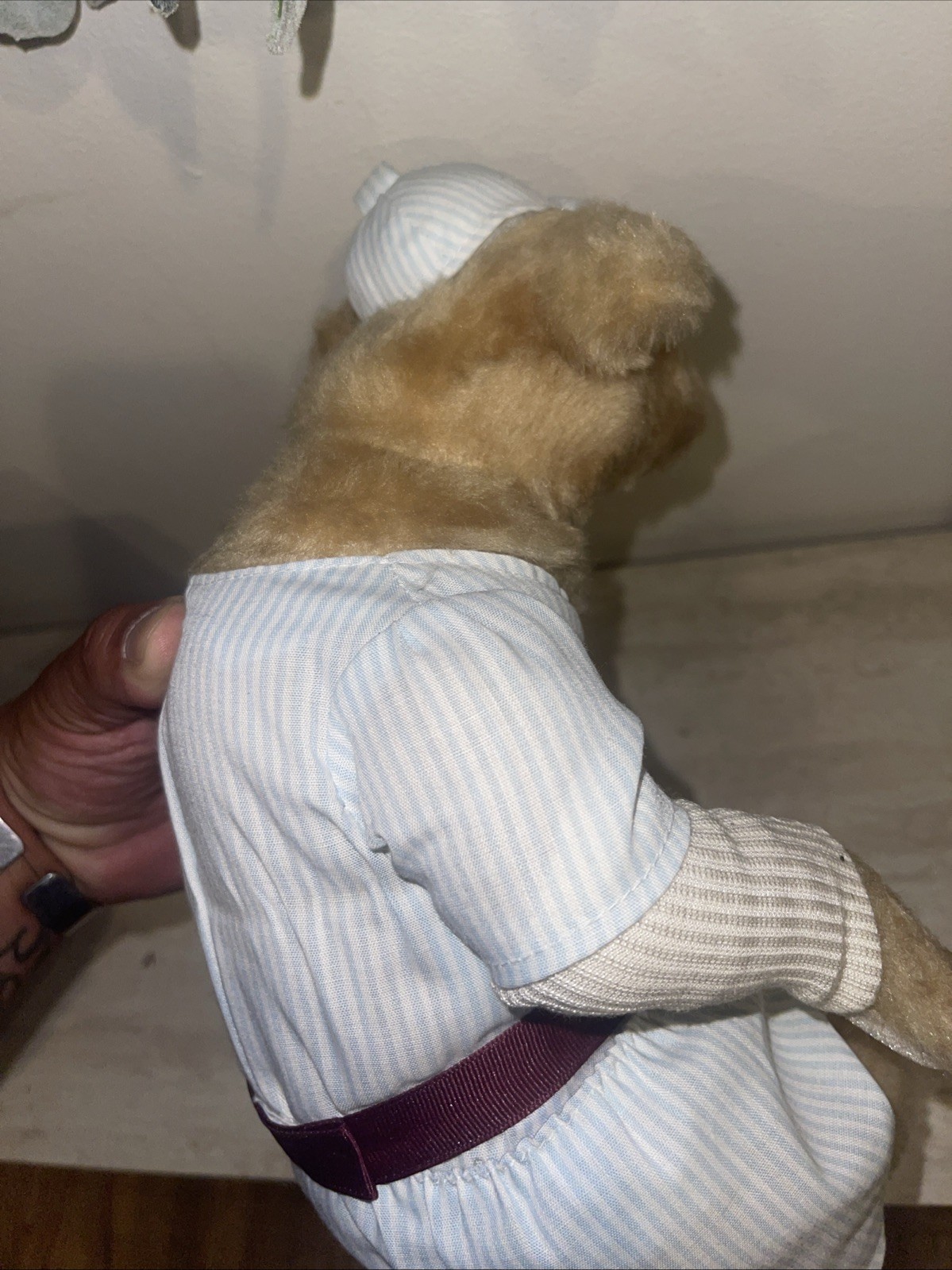 Bearly There Inc. BEARS MOVIE  Baseball Bear Jointed Mohair RARE!