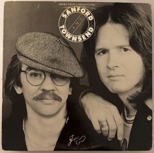 SANFORD AND TOWNSEND   SMOKE FROM A DISTANT FIRE - VINYL LP 1977 WARNER VG A18