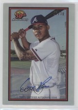2019 Bowman 1989 Baseball 30th Anniversary Chrome 7/30 Cristian Pache Auto 0rf9