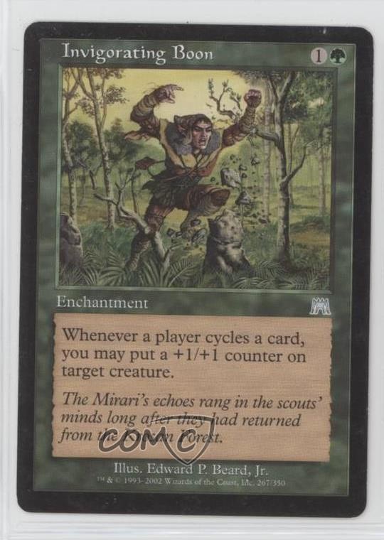 Invigorating Boon Magic: Onslaught #267 2002