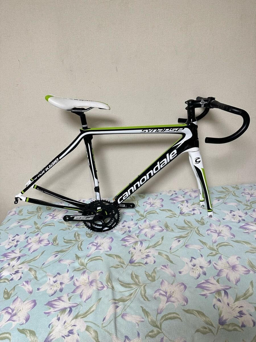 Cannondale Synapse 6 Frame Set Road Bike w/Crank Used Size 51 | eBay