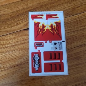 LEGO Ninjago 70727 Kai&rsquo;s X-1 Ninja Charger &ndash; no minifigs, near complete.