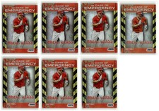 Mike Trout 2025 Topps Stadium Club In Case Of Emergency 7 Cards Lots [wad64