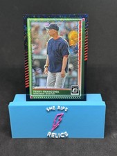 2025 Donruss Baseball - Terry Francona Optic Black Circles #38 Boston Red Sox