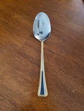 Vintage Oneida Canada Serving Spoon Golden Ne...