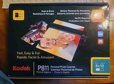 Kodak P811 Personal Photo Slide Negative Scanner Scan & Share New/Sealed 