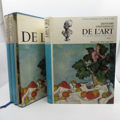 Histoire Universelle de L'Art (3 volumes in slip case)