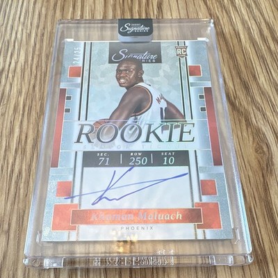 Panini 2025-26 Signature Series Khaman Maluach Phoenix Rookie Auto #RST-KMM /25