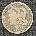 1884 Silver Dollar Morgan US Coin 90% Silver ESTATE FIND
