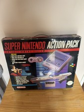 Super Nintendo snes Action Pack Boxed Set Super Scope 6 Manuals Mario extras !!!