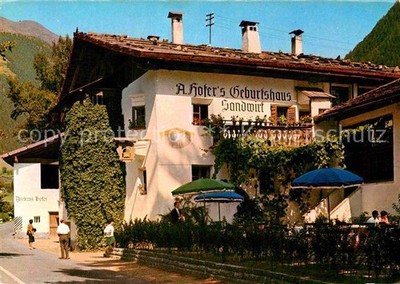 St Leonhard Passeier Sandwirt A. Hofers Geburtshaus