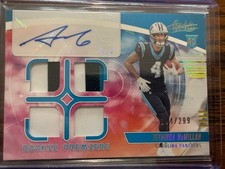 2025 Panini Absolute - Rookie Premiere Autograph Tet McMillan #RPM-TMN Quad /299