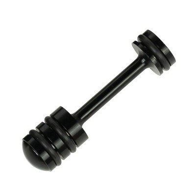 Derale Oil Galley Plug 35603; Bypass Plug (Barbell) Billet Aluminum for GM LS