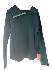 Women's Teal Champion Athletic Pullover Sweatshirt Size Large New with Tags