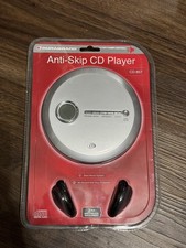 Brand New Durabrand CD 857 Anti Skip Portable Cd Player Silver Bass Boost