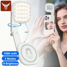 Rechargeable 360  Magnetic Selfie Light with 3 Modes LED Ring Lights for Makeup