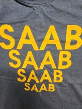 Vintage Rare Saab Saab Saab 9-5 900 9-3 Tshirt Xl Aero Turbo Wagon Viggen C900