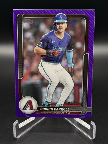 2026 Topps Corbin Carroll Purple /75 Arizona Diamondbacks #59 Baseball